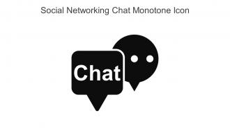 Social Networking Chat Monotone Icon In Powerpoint Pptx Png And Editable Eps Format