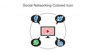 Social Networking Colored Icon In Powerpoint Pptx Png And Editable Eps Format