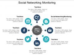 Social networking monitoring ppt powerpoint presentation gallery aids cpb
