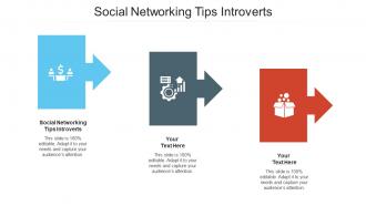 Social networking tips introverts ppt powerpoint presentation deck cpb