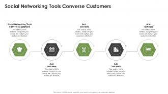 Social Networking Tools Converse Customers In Powerpoint And Google Slides Cpb