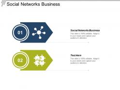 Social networks business ppt powerpoint presentation file gridlines cpb