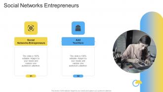 Social Networks Entrepreneurs In Powerpoint And Google Slides Cpb