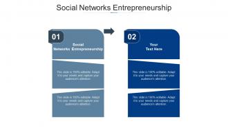 Social networks entrepreneurship ppt powerpoint presentation styles cpb