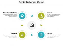 Social networks online ppt powerpoint presentation ideas infographics cpb