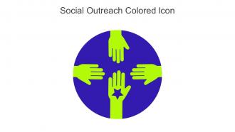 Social Outreach Colored Icon In Powerpoint Pptx Png And Editable Eps Format