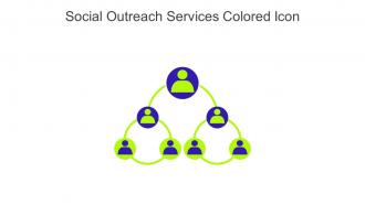 Social Outreach Services Colored Icon In Powerpoint Pptx Png And Editable Eps Format