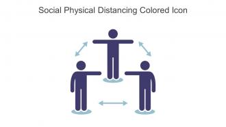 Social Physical Distancing Colored Icon In Powerpoint Pptx Png And Editable Eps Format