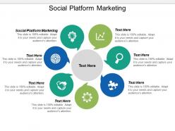 Social platform marketing ppt powerpoint presentation visual aids ideas cpb