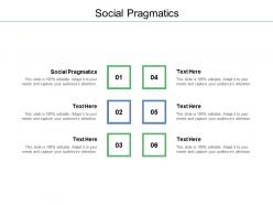 Social pragmatics ppt powerpoint presentation model structure cpb
