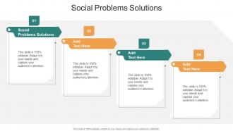 Social Problems Solutions In Powerpoint And Google Slides Cpb