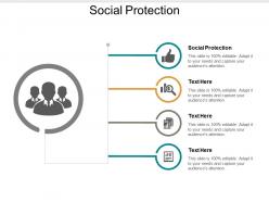 Social protection ppt powerpoint presentation ideas background cpb