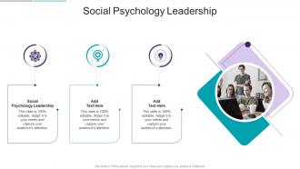 Social Psychology Leadership In Powerpoint And Google Slides Cpb