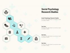 Social psychology research studies ppt powerpoint presentation infographics background designs