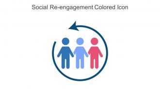 Social Re Engagement Colored Icon In Powerpoint Pptx Png And Editable Eps Format