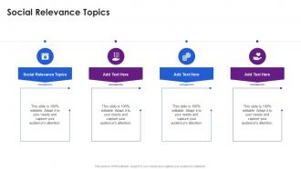 Social Relevance Topics In Powerpoint And Google Slides Cpb
