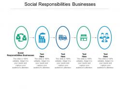 Social responsibilities businesses ppt powerpoint presentation ideas design inspiration cpb