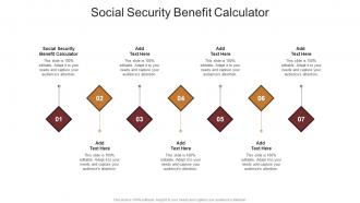 Social Security Benefit Calculator In Powerpoint And Google Slides Cpb