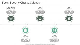 Social Security Checks Calendar In Powerpoint And Google Slides Cpb