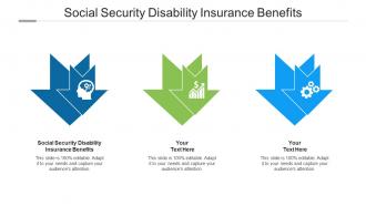 Social security disability insurance benefits ppt powerpoint presentation inspiration good cpb
