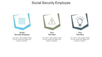 Social security employee ppt powerpoint presentation file backgrounds cpb