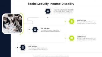 Social Security Income Disability In Powerpoint And Google Slides Cpb