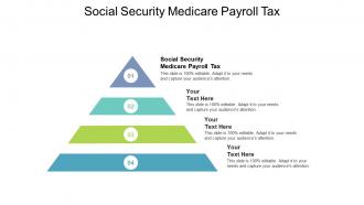 Social security medicare payroll tax ppt powerpoint presentation gallery templates cpb