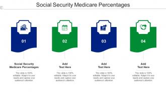 Social Security Medicare Percentages Ppt Powerpoint Presentation Summary Ideas Cpb