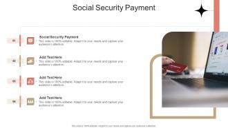 Social Security Payment In Powerpoint And Google Slides Cpb