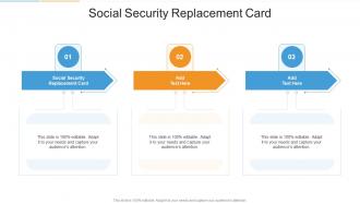Social Security Replacement Card In Powerpoint And Google Slides Cpb