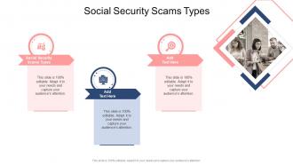 Social Security Scams Types In Powerpoint And Google Slides Cpb