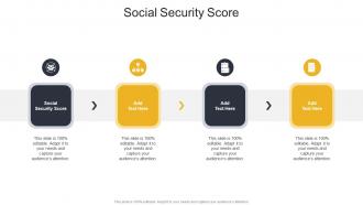 Social Security Score In Powerpoint And Google Slides Cpb