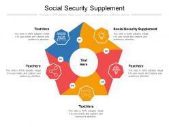 Social security supplement ppt powerpoint presentation inspiration aids cpb