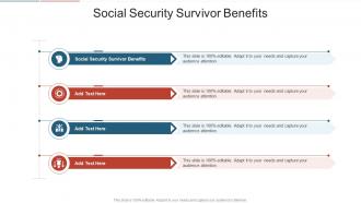 Social Security Survivor Benefits In Powerpoint And Google Slides Cpb