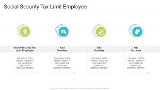 Social Security Tax Limit Employee In Powerpoint And Google Slides Cpb