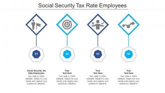 Social security tax rate employees ppt powerpoint presentation professional graphics cpb