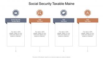 Social Security Taxable Maine In Powerpoint And Google Slides Cpb