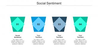 Social sentiment ppt powerpoint presentation summary design inspiration cpb