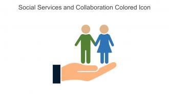Social Services And Collaboration Colored Icon In Powerpoint Pptx Png And Editable Eps Format
