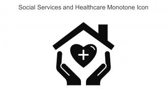 Social Services And Healthcare Monotone Icon In Powerpoint Pptx Png And Editable Eps Format