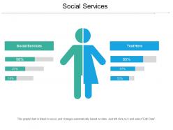Social services ppt powerpoint presentation infographic template show cpb