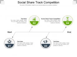 Social share track competition ppt powerpoint presentation layouts tips cpb