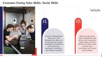 Social Skills As A Customer Facing Sales Skill Training Ppt