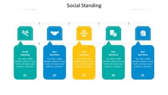 Social standing ppt powerpoint presentation infographics example topics cpb