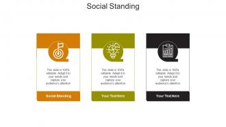 Social standing ppt powerpoint presentation slides vector cpb