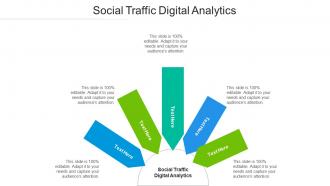 Social traffic digital analytics ppt powerpoint presentation influencers cpb
