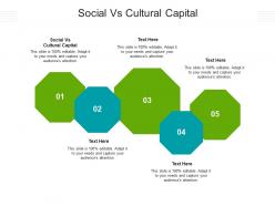 Social vs cultural capital ppt powerpoint presentation file design ideas cpb