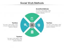 Social work methods ppt powerpoint presentation layouts graphic images cpb