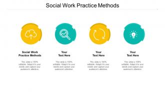 Social work practice methods ppt powerpoint presentation gallery model cpb