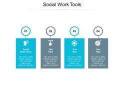 Social work tools ppt powerpoint presentation model graphics tutorials cpb